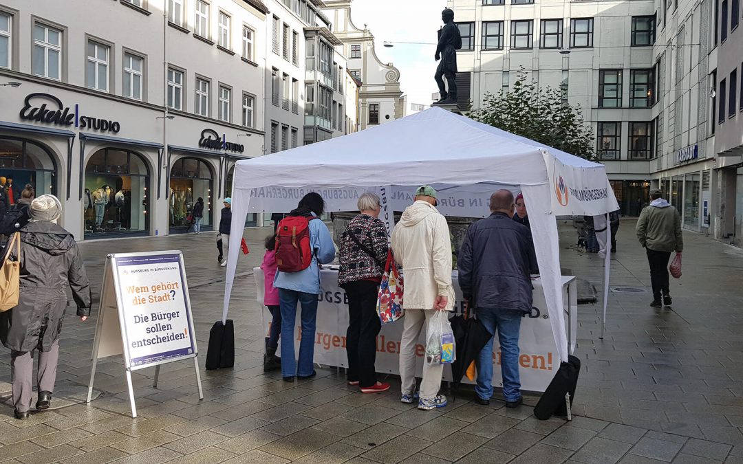 Kommunalwahl: Infostand