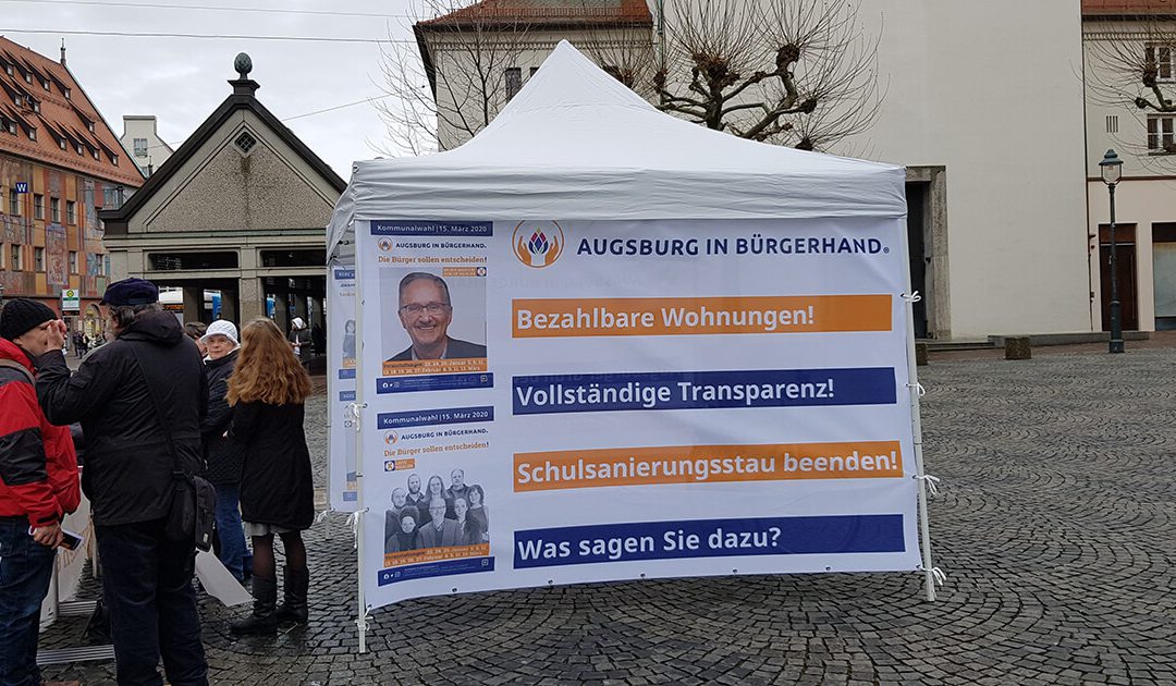 Kommunalwahl: Infostand