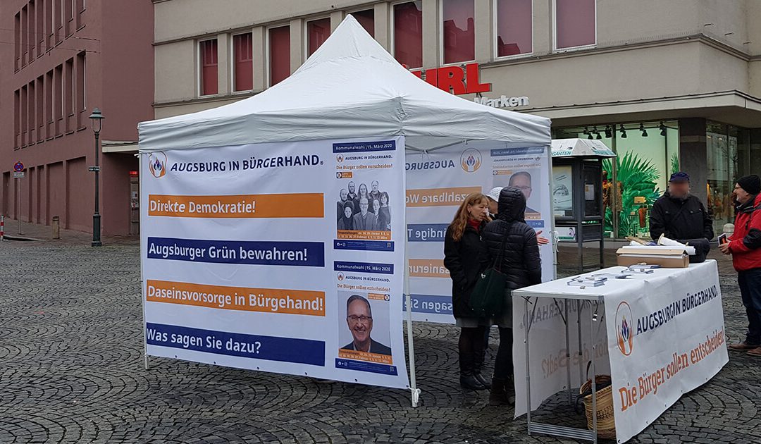 Kommunalwahl: Infostand